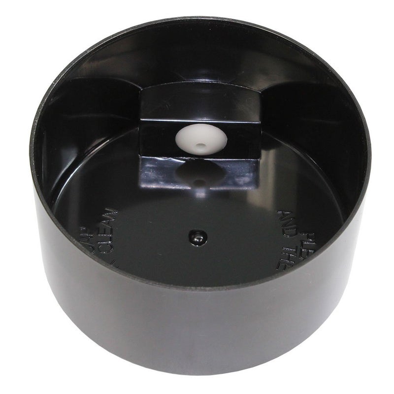 Tightpac Pawvac 6 Ounce Vacuum Sealed Pet Food Storage Container; Black Cap & Clear Body/Black Paws - Image 3